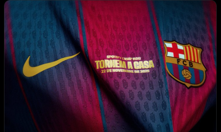 SPECJALNE KOSZULKI Barcelony na pierwszy mecz na nowym Camp Nou!